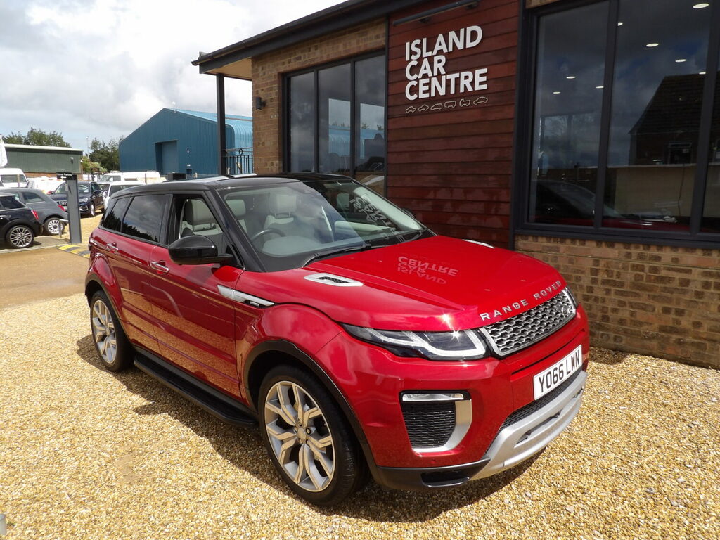 Land Rover Range Rover Evoque Hatchback 2.0 Td4 Red #3