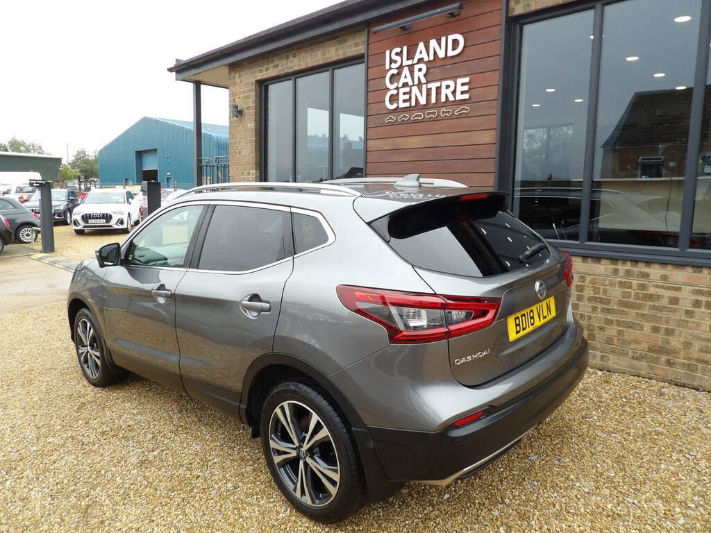 Nissan Qashqai 1.2 Dig-t N-connecta Hatchback BD18VLN Grey #4