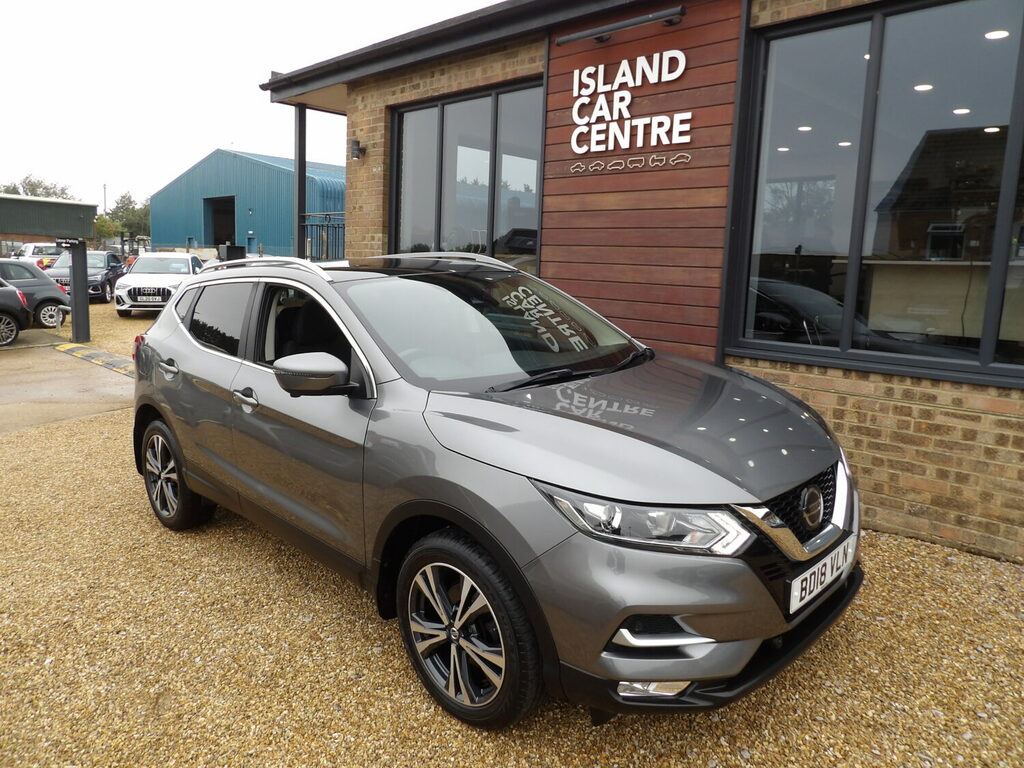 Nissan Qashqai 1.2 Dig-t N-connecta Hatchback BD18VLN Grey #3
