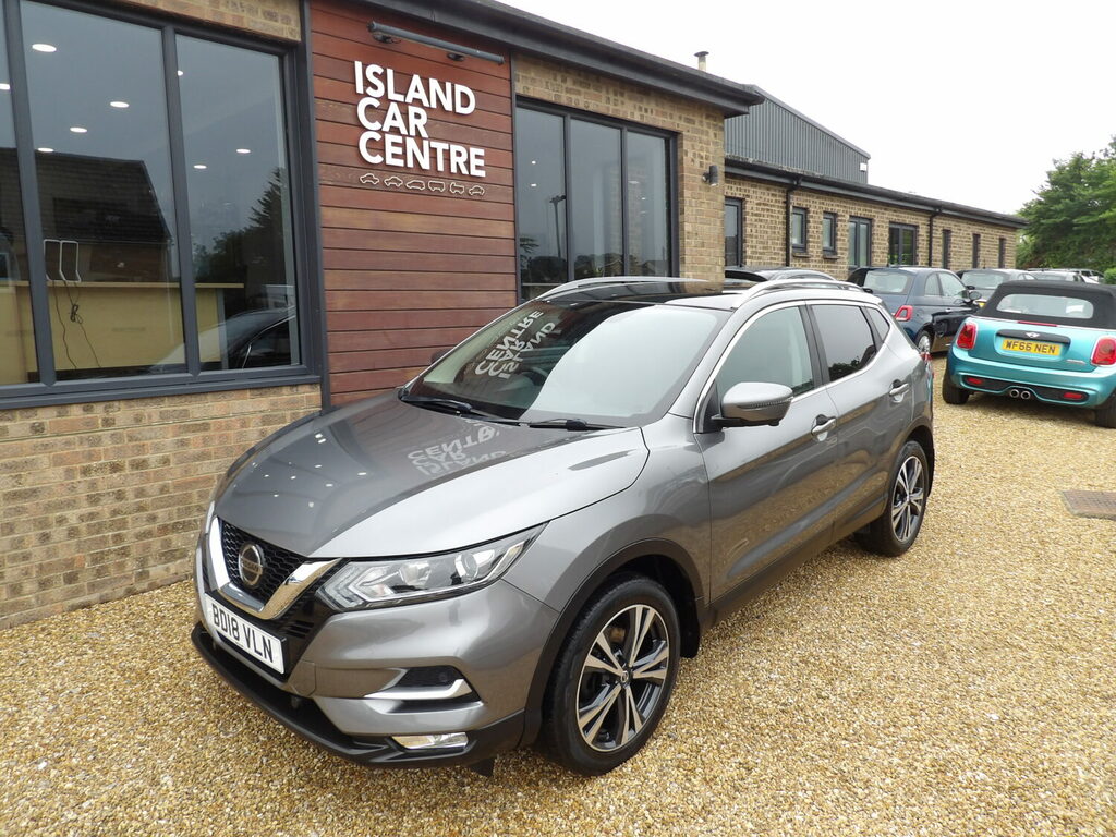Nissan Qashqai 1.2 Dig-t N-connecta Hatchback BD18VLN Grey #5
