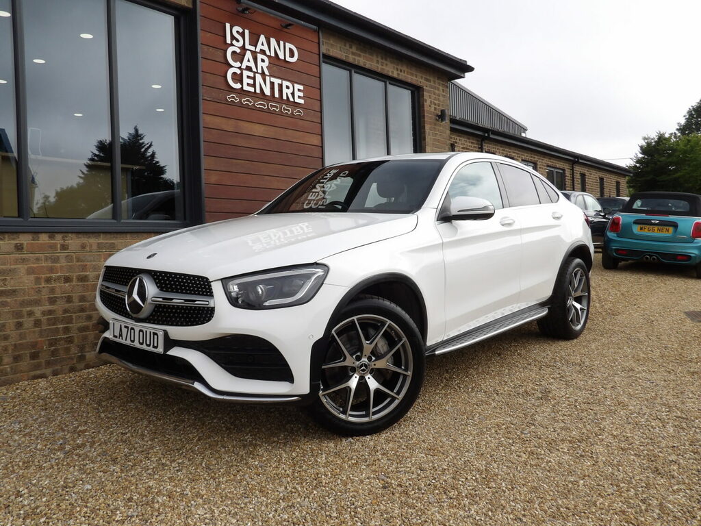 Mercedes-Benz GLC Class 300E Coupe 4Matic Amg Line Prem Plus Plug In Hybri White