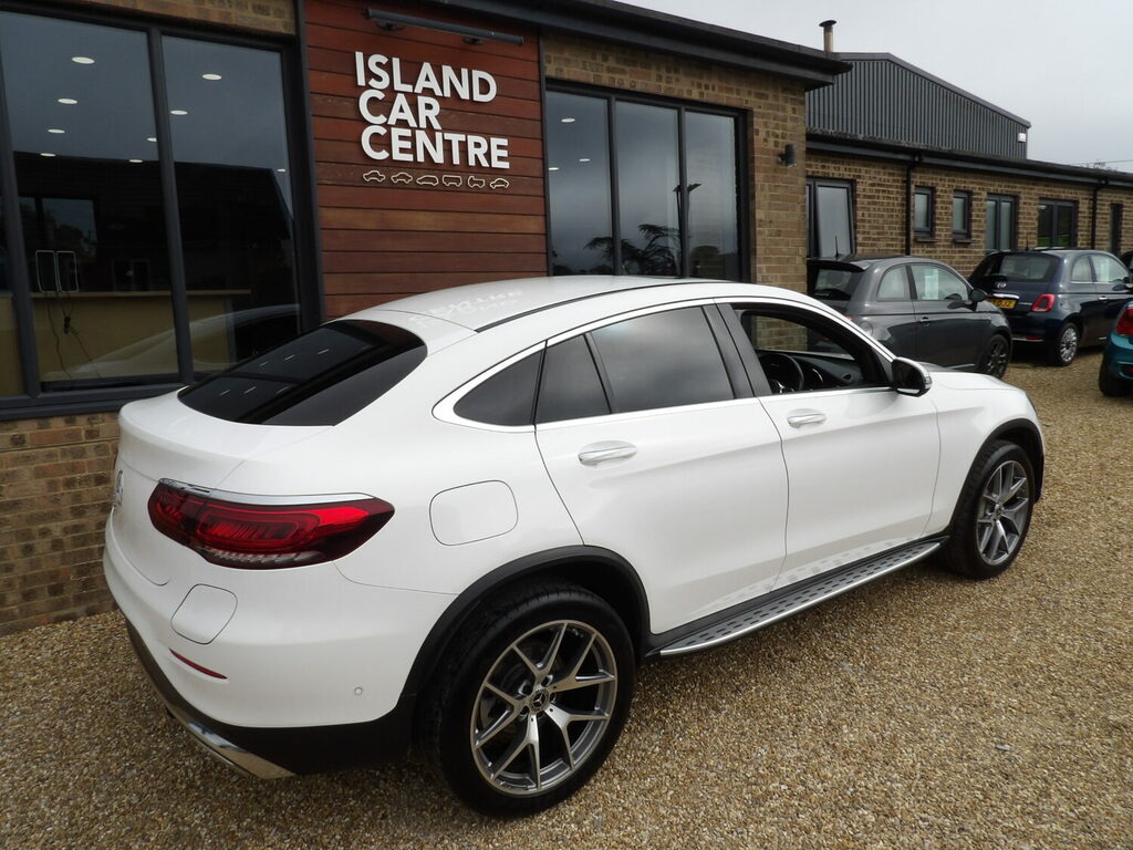 Mercedes-Benz GLC Class 300E Coupe 4Matic Amg Line Prem Plus Plug In Hybri White #6