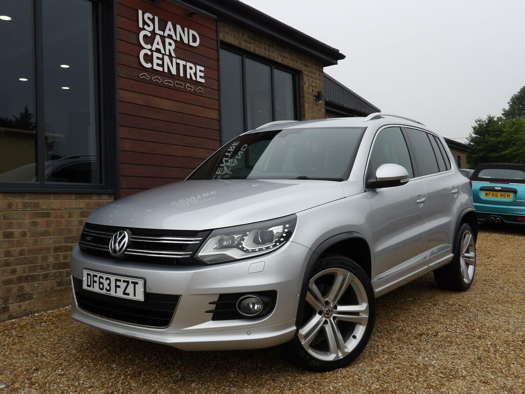 Volkswagen Tiguan Estate 2.0 Tdi Bluemotion Tech R-line D Silver