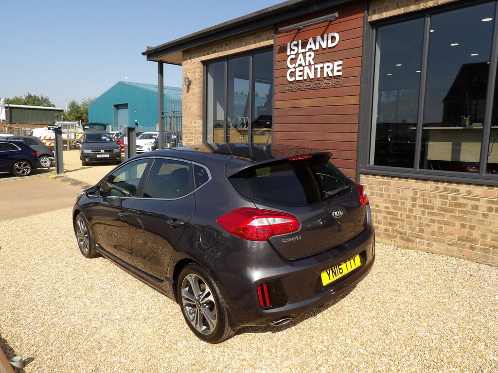 Kia Ceed Hatchback 1.6 Crdi Isg Gt-line Silver #3