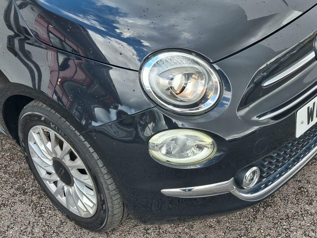 Fiat 500 1.2 Lounge Euro 6 Ss WP17VOU Black #3