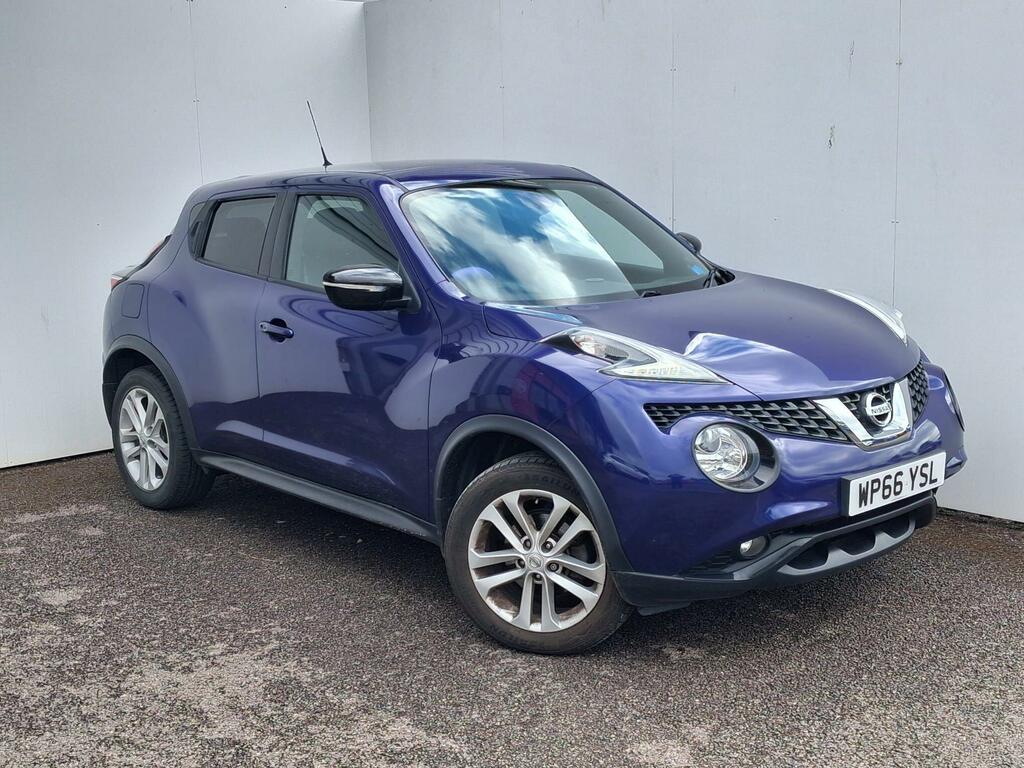 Nissan Juke 1.5 Dci N-connecta Euro 6 Ss WP66YSL Blue