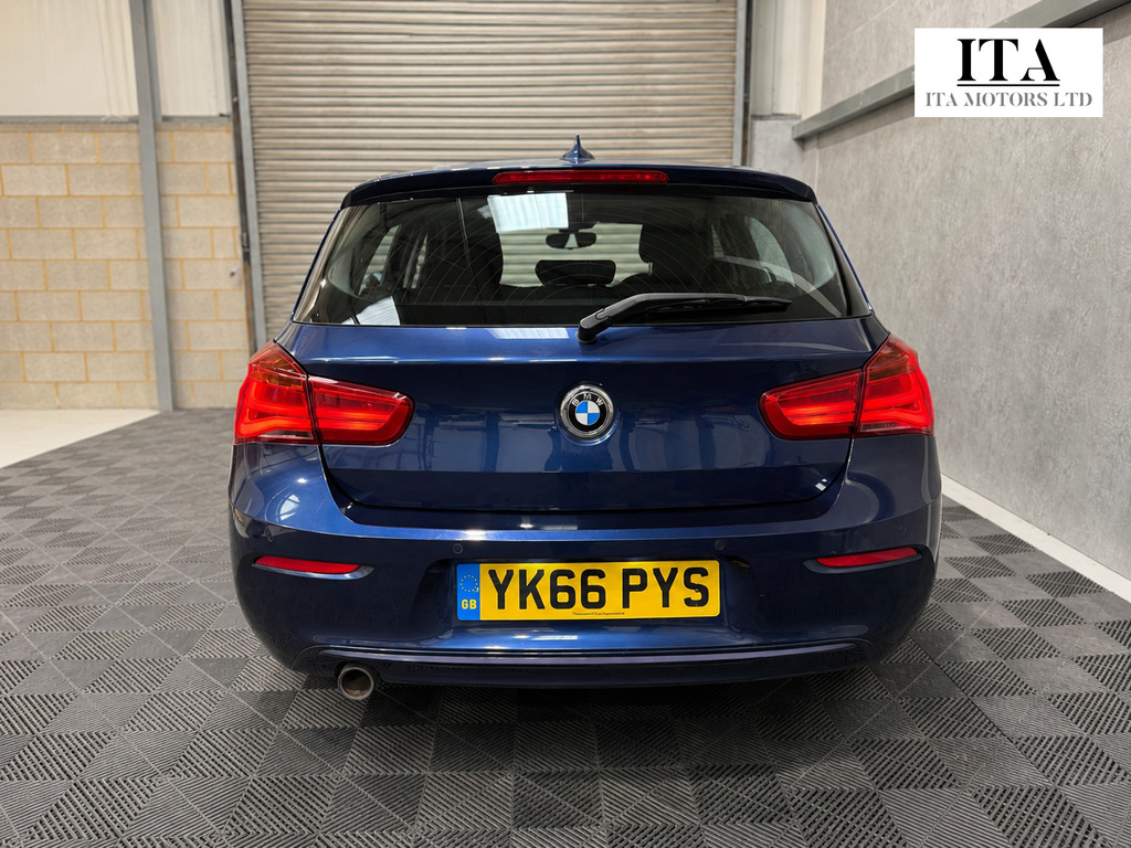 BMW 1 Series Sport Blue #6