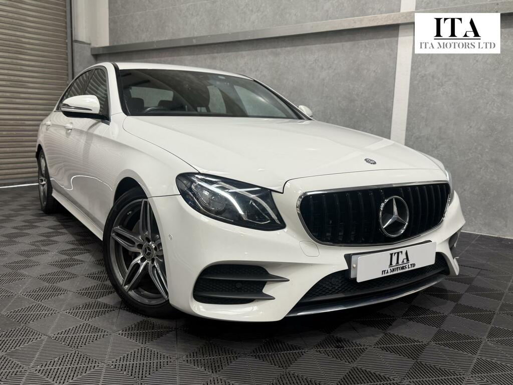 Mercedes-Benz E Class Amg Line White #5