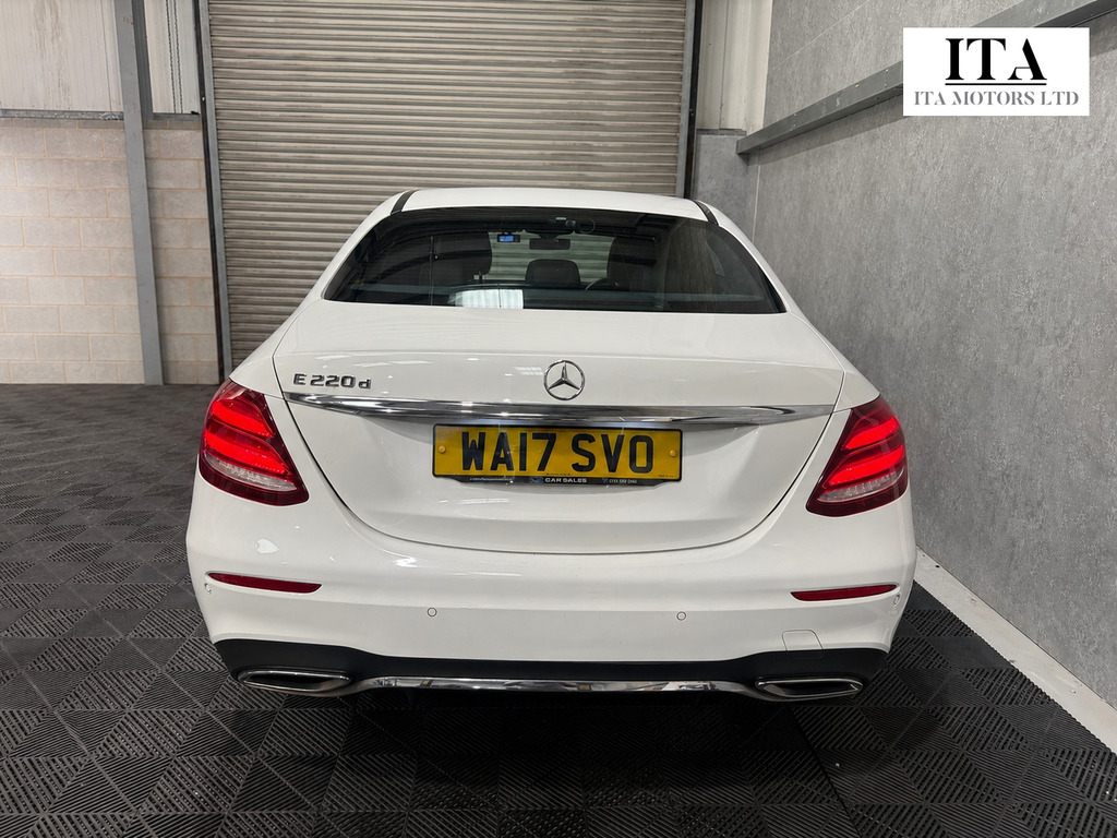Mercedes-Benz E Class Amg Line White #4
