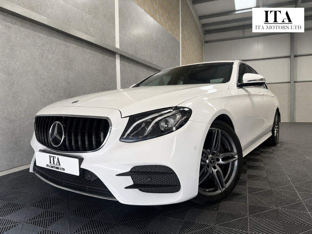 Mercedes-Benz E Class Amg Line White #2