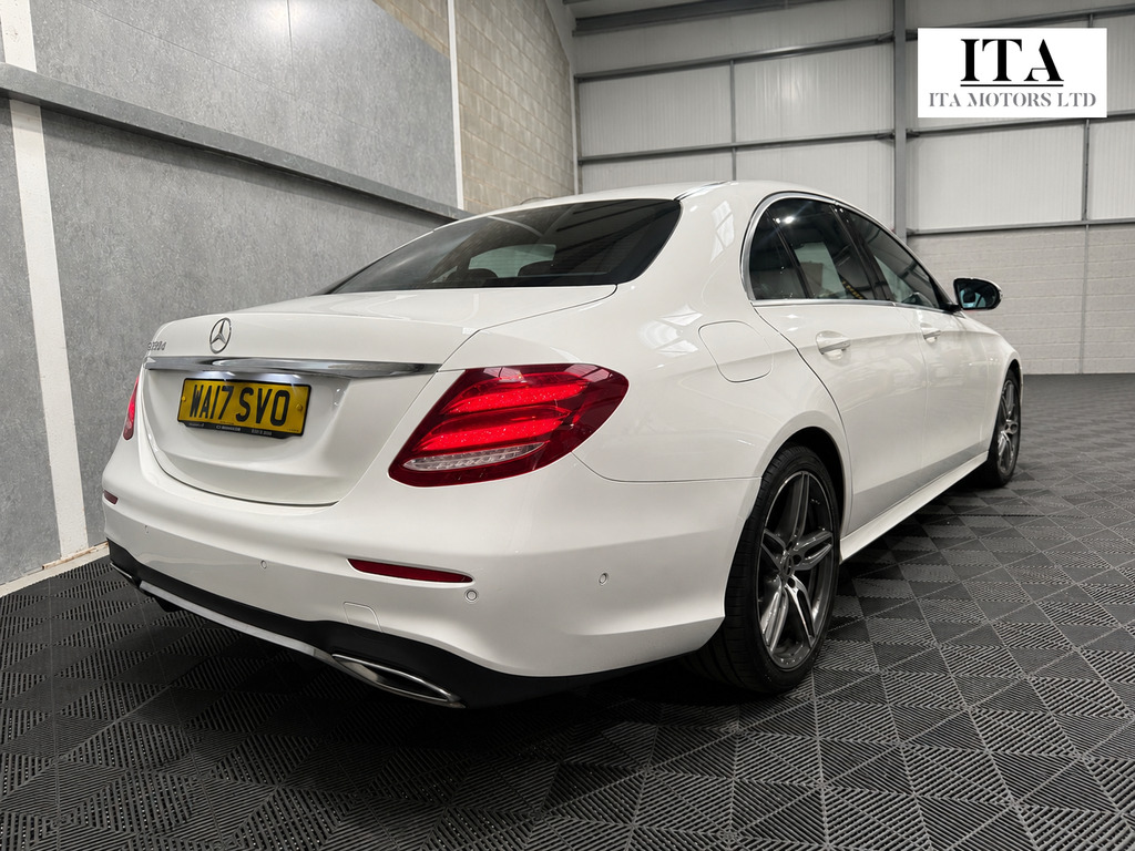 Mercedes-Benz E Class Amg Line White #3