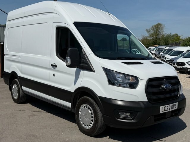 Ford Transit Custom 2.0 350 Ecoblue Leader Panel Van LC22OVS White #4