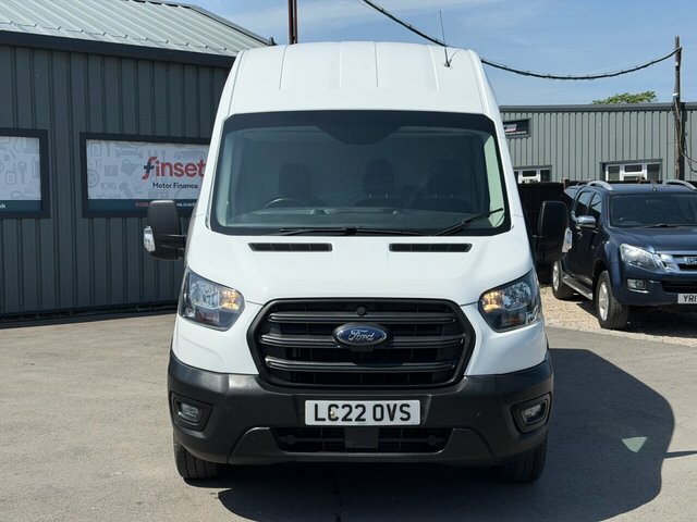 Ford Transit Custom 2.0 350 Ecoblue Leader Panel Van LC22OVS White #3