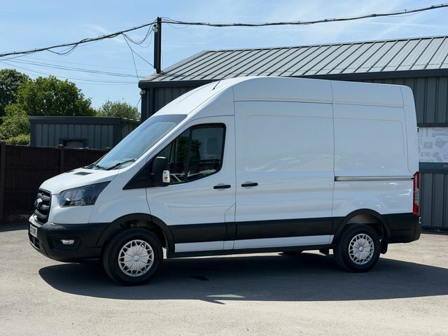 Ford Transit Custom 2.0 350 Ecoblue Leader Panel Van LC22OVS White #2