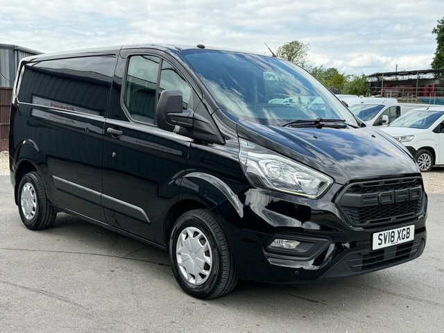 Ford Transit Custom 2.0 280 Ecoblue Trend Panel Van Black #4