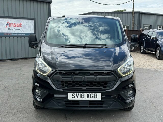 Ford Transit Custom 2.0 280 Ecoblue Trend Panel Van Black #3