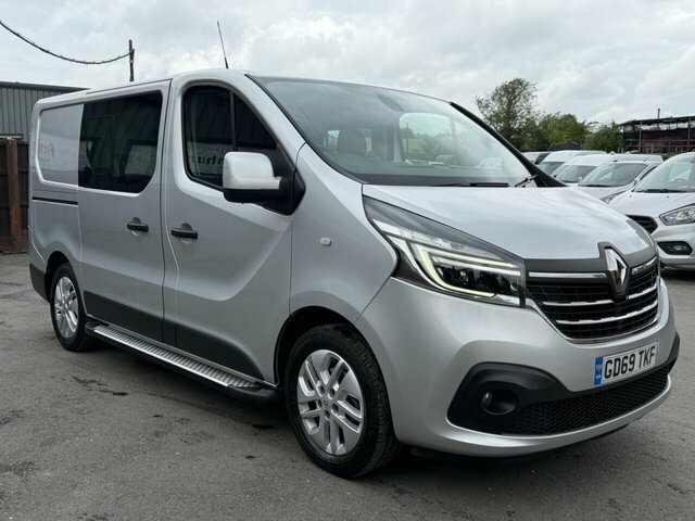 Renault Trafic 2.0 Dci Energy 30 Sport Nav Crew Van Double Cab 6D Silver #3