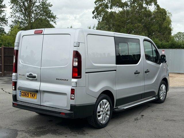 Renault Trafic 2.0 Dci Energy 30 Sport Nav Crew Van Double Cab 6D Silver #5