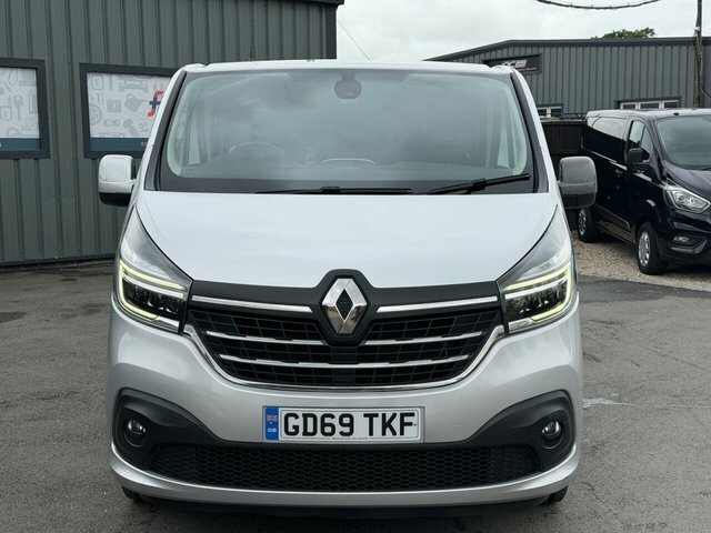 Renault Trafic 2.0 Dci Energy 30 Sport Nav Crew Van Double Cab 6D Silver #2