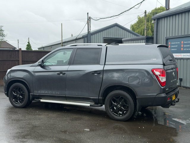 SsangYong Musso 2.2D Saracen Pickup Double Cab 4Wd Grey #5