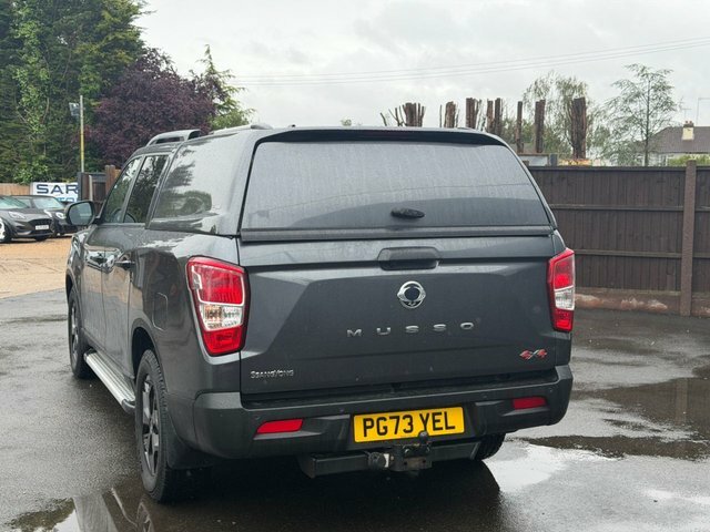 SsangYong Musso 2.2D Saracen Pickup Double Cab 4Wd Grey #4