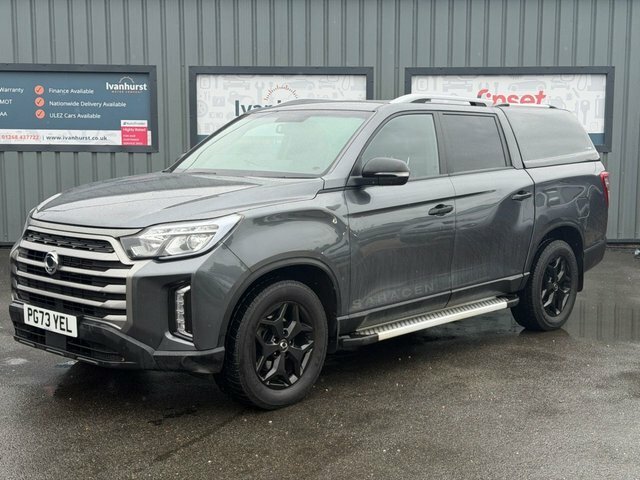 SsangYong Musso 2.2D Saracen Pickup Double Cab 4Wd Grey