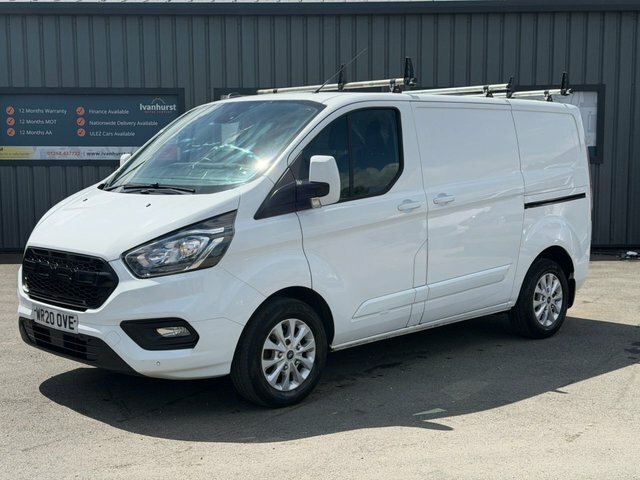 Ford Transit Custom 2.0 300 Ecoblue Limited Panel Van Manua WR20OVE White