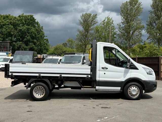 Ford Transit Custom 2.2 Tdci 350 Chassis Cab Rwd L2 White #4