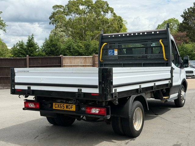 Ford Transit Custom 2.2 Tdci 350 Chassis Cab Rwd L2 White #5