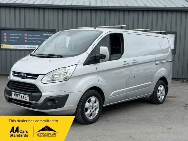 Ford Transit Custom 2.0 Tdci 270 Limited Panel Van L AK17WXE Silver