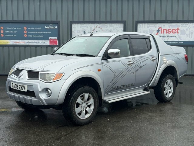Mitsubishi L200 2.5 Di-d Animal Pickup 4Wd 236 Silver