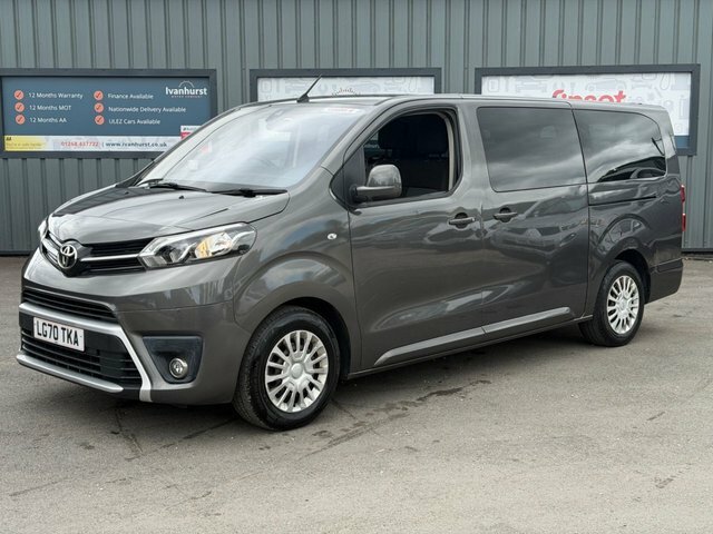 Toyota Proace Verso 2.0D Shuttle Long Mpv Lwb Euro 6 Grey