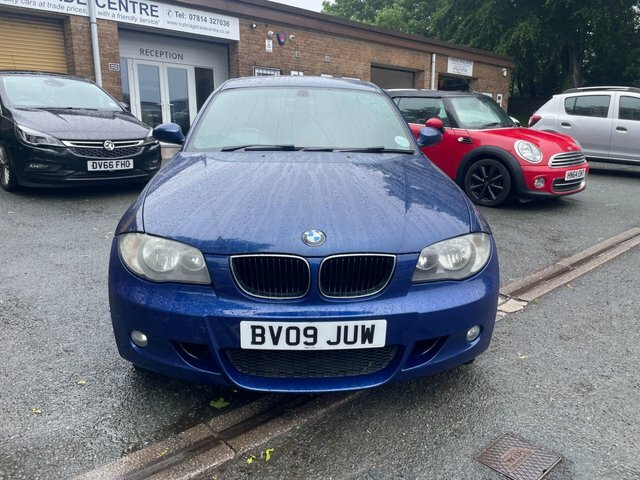 BMW 1 Series 2.0 118D M Sport Hatchback Euro BV09JUW Blue #2