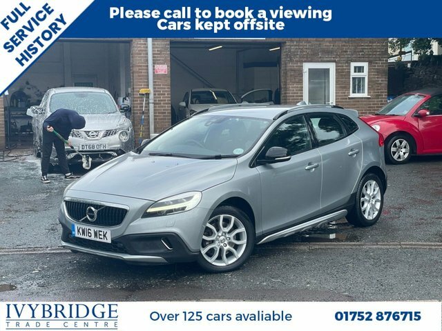 Volvo V40 Cross Country 2.0 D3 Pro Hatchback Euro 6 S S Silver