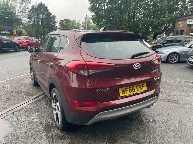 Hyundai Tucson 2.0 Crdi Premium Se Suv 4Wd Euro 6 WF66EKP Red #6