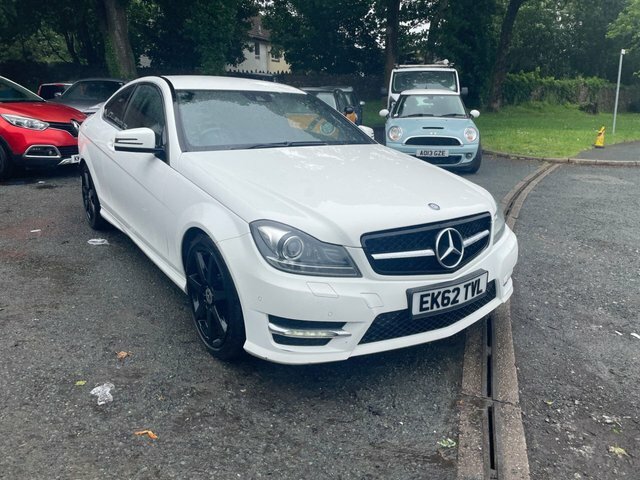 Mercedes-Benz C Class 2.1 C220 Cdi Blueefficiency Amg Sport Plus Coupe 2 EK62TVL White #3