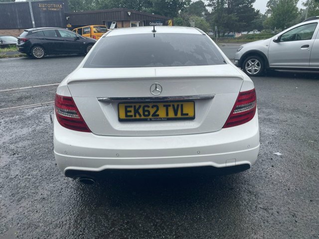 Mercedes-Benz C Class 2.1 C220 Cdi Blueefficiency Amg Sport Plus Coupe 2 EK62TVL White #6