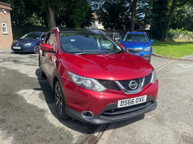 Nissan Qashqai 1.5 Dci Tekna Suv 2Wd Euro 6 S DS66OXG Red #3