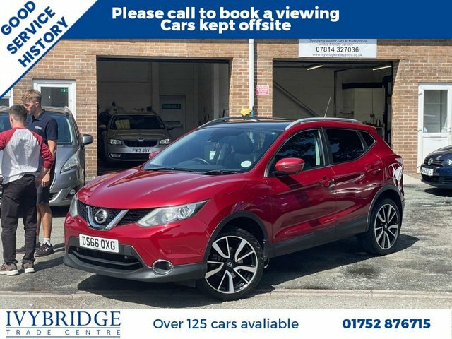 Nissan Qashqai 1.5 Dci Tekna Suv 2Wd Euro 6 S DS66OXG Red