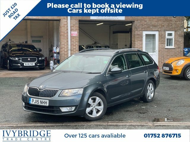 Skoda Octavia 1.6 Tdi Se Business Greenline III Estate Diese PJ15NHH Grey