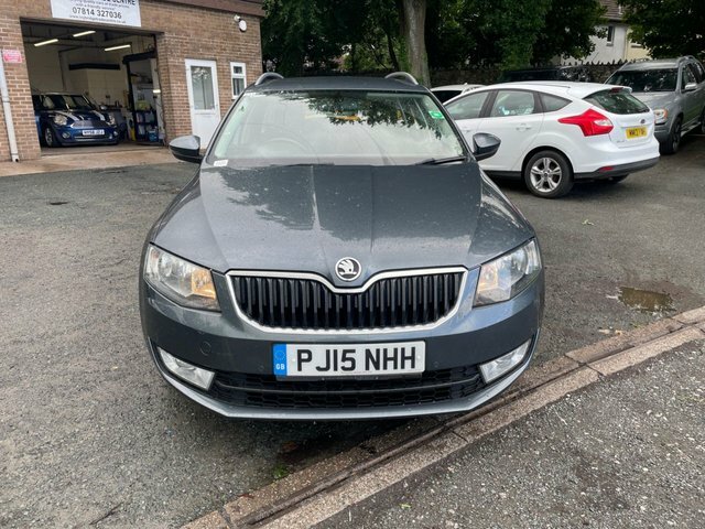 Skoda Octavia 1.6 Tdi Se Business Greenline III Estate Diese PJ15NHH Grey #2