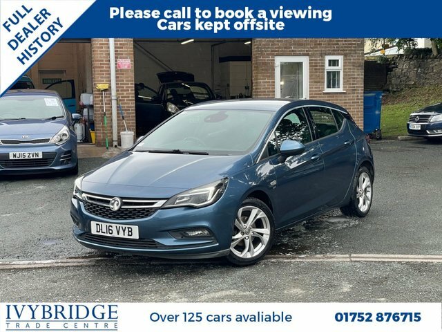 Vauxhall Astra 1.4I Turbo Sri Hatchback Euro 6 DL16VYB Blue