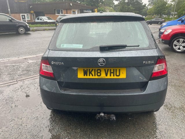Skoda Fabia 1.0 Tsi Se L Hatchback Euro 6 S WK18VHU Grey #6