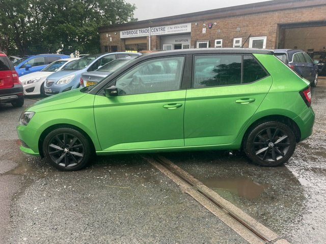 Skoda Fabia 1.0 Tsi Colour Edition Hatchback WL17ETK Green #4