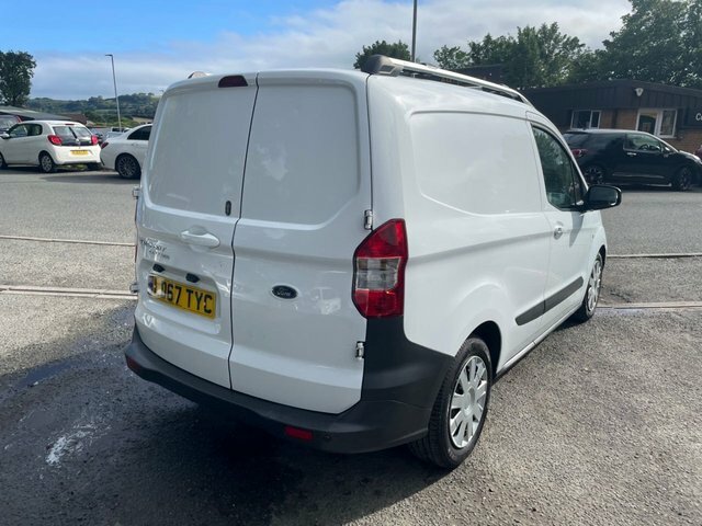 Ford Transit Courier 1.5 Tdci Combi Van 6Dr L1 H1 104 G LD67TYC White #4
