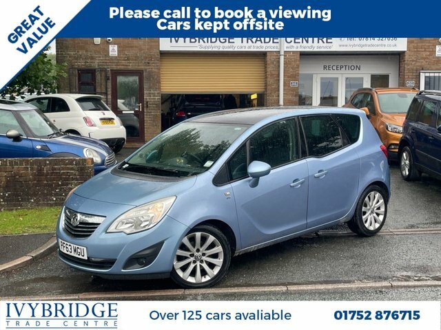 Vauxhall Meriva 1.4 16V Se Mpv Euro 5 100 Ps Blue