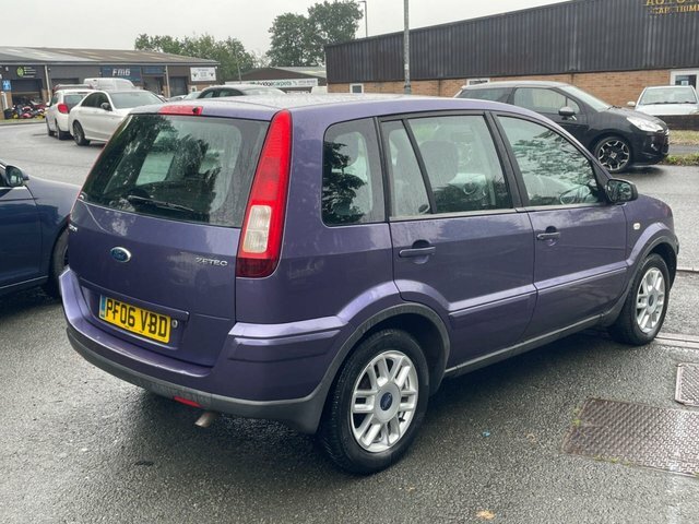 Ford Fusion 1.6 Zetec Climate Hatchback Purple #5
