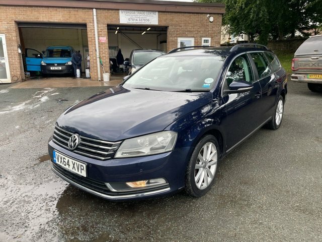 Volkswagen Passat S Blue #8