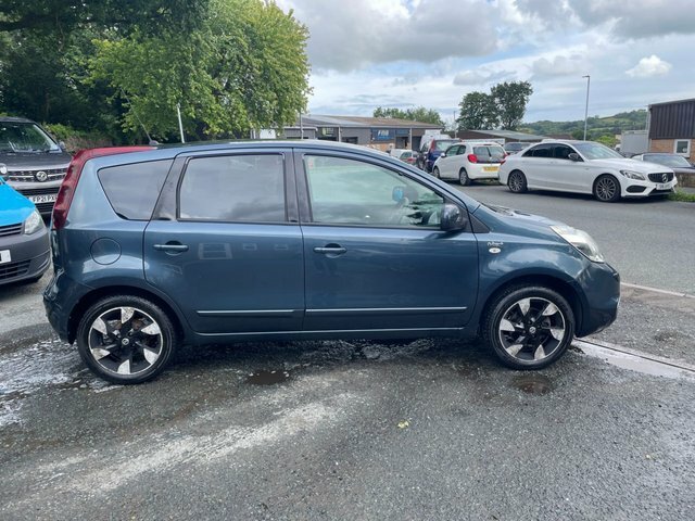 Nissan Note 1.6 16V N-tec Hatchback Euro 5 1 Blue #4
