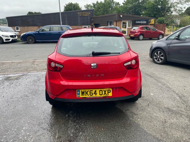 Seat Ibiza 1.4 Toca Sport Coupe Euro 5 85 WK64OXP Red #6